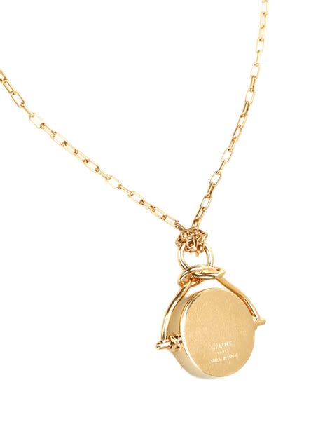 celine pendant|celine jewellery.